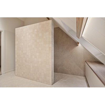 ÉCHANTILLON Terravito Legante Carrelage de sol et mural - 120x120cm - rectifié - mat Crème