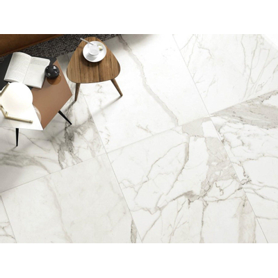 Vtwonen Classic Carrelage de sol et mural 7x30cm 10mm rectifié R9 porcellanato Blanc