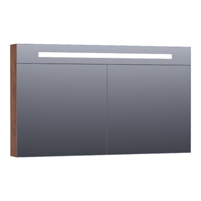 BRAUER Promise Deluxe armoire de toilette – 119 x 70 x 15 cm – LED directe – Forest Cacao