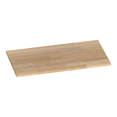 BRAUER Ocean Slim plateau - 80x46x2cm - chêne abouté gris