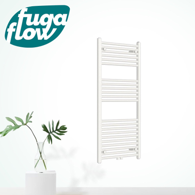 FugaFlow Eccelente Acces badkamer radiator 60x120cm recht middenaansluiting 561watt wit