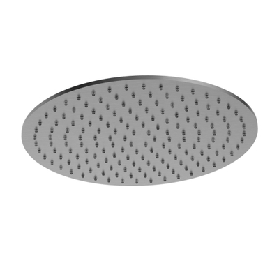 Hotbath Archie Hoofddouche - rond - 30cm - PVD - geborsteld gunmetal (antraciet)
