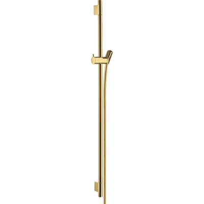 Hansgrohe Unica S Puro - glijstang 90cm - met isiflex B - doucheslang - 160cm - glans goud
