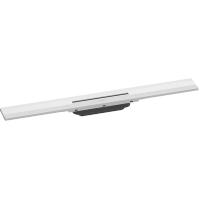 Hansgrohe RainDrain Flex Douchegoot - 70cm - inkortbaar - wandmontage - mat wit