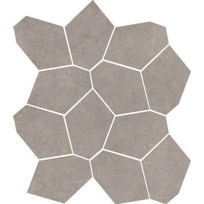 Rondine Concrete Mozaïektegel voor wand 30x30cm 10mm R10 porcellanato Taupe