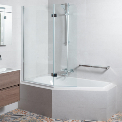 RIHO Yukon baignoire standard 160x90 cm blanc brillant, installation en angle à droite BA34005