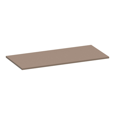 BRAUER Ocean Slim topblad - 100x46x2cm - mat mokka