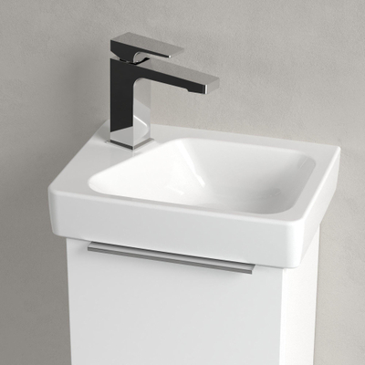 Villeroy & Boch Architectura Fontein - 26.5x36cm - 1 kraangat - zonder overloop - White (zwart)