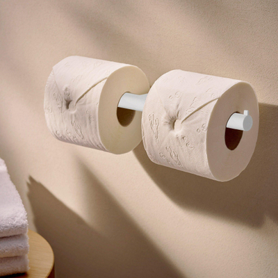 Hansgrohe AddStoris S dubbele closetrolhouder MW
