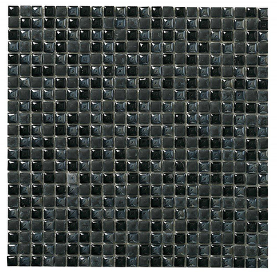 Dune Ceramic Mosaics Mozaiektegel - 30x30cm - 8.0mm - Zwart