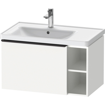 Duravit D-neo Meuble sous vasque 78.4x45.2x44cm 1 tiroir Blanc mat