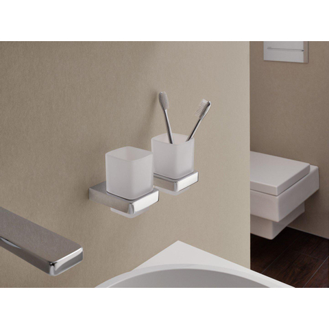 Emco Trend porte-verre avec verre chrome 0631204