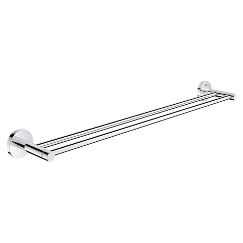 GROHE Essentials Porte-serviettes - 60cm - double - chromé 0438154
