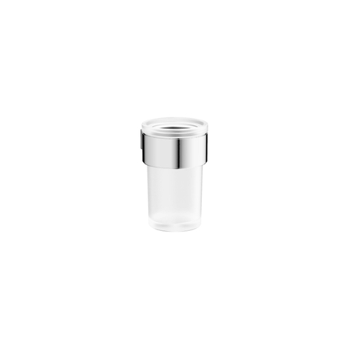 Crosswater Velo Porte-gobelet - 11x8.4x6.9cm - avec gobelet - chrome SW1176204