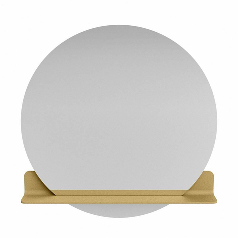 Mondiaz SPOT miroir – Ø 90 cm – avec tablette – Oro (sable) SW1235575