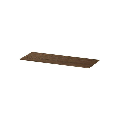 Ink plaque de recouvrement 120x45x1.6cm pour meuble chêne massif chocolat SW493797