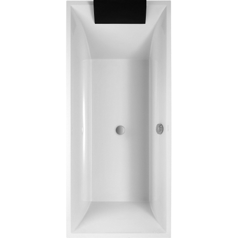Villeroy & Boch Squaro kunststof bad quaryl rechthoekig - 180x80x50cm - met poten - glans wit 0940432