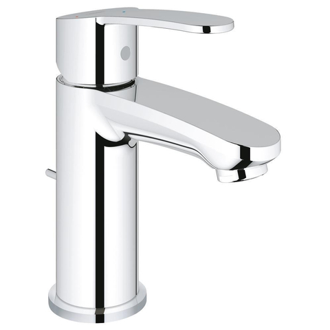 Grohe Eurostyle Cosmopolitan Waterbesparende Wastafelkraan - met waste - 28mm ES cartouche - chroom 0436343