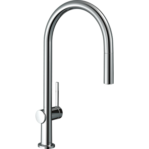 Hansgrohe Talis m54 - 1 greeps keukenmkr - 210 met uittrekb uitloop - sbox - hoogglans chroom SW528871