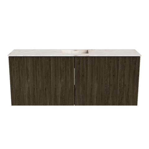 Mondiaz JOYA-DLUX 100cm toiletmeubel - kleur Shadow - Wastafel FAYE positie Midden Zonder kraangat kleur Frappe. SW1422743
