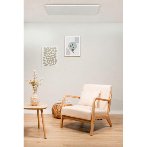 Eurom Mon Soleil 720 Wifi Infrarood Verwarming 120x60x5cm 720watt Metaal Wit SW481916