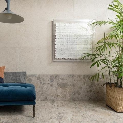 Ceralto Fragmenta Craft Carrelage sol et mur 60x120cm 8.5mm rectifié R10 grès cérame Mix multicolore SW544102
