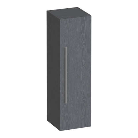 BRAUER Trust armoire de salle de bains - 120x35x35cm - hors poignée rapportée avec 1 porte ouvrant à gauche ou à droite Timber Grey SW1203914