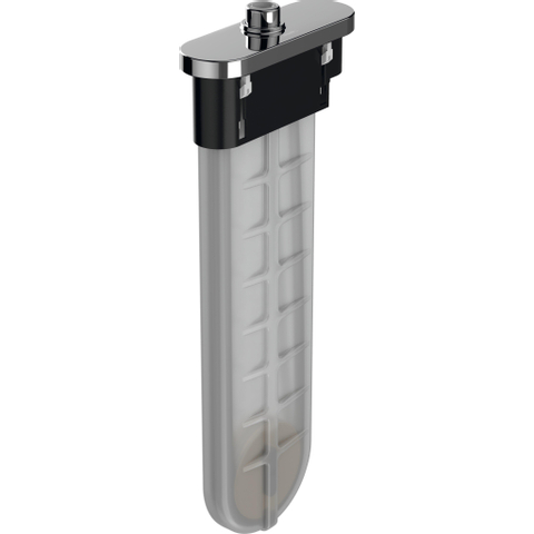 Hansgrohe SBox Afbouwdeel ovaal - inclusief slangbox - doucheslang en rozet - met 1 functie ten behoeve van. bad- of tegelrand - hoogglans chroom SW297542