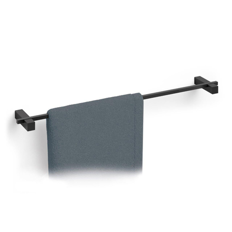 Zack Carvo Handdoekhouder - 66cm - enkel - zwart SW377906