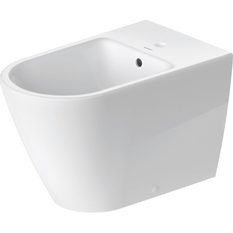 Duravit D-neo Staand bidet - 65x37x40cm - met overloop - wit SW640504