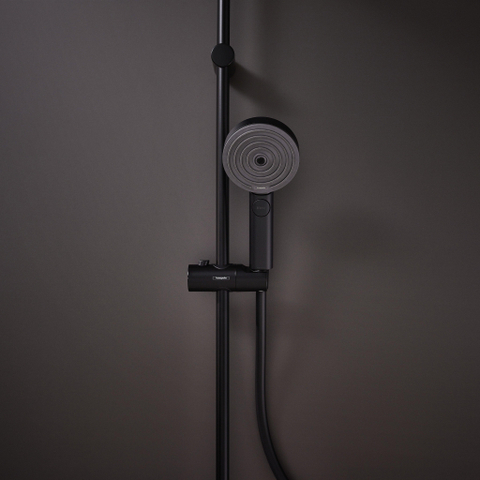 Hansgrohe Pulsify select s - handdouche 10.5cm - 3jet activation - ecosmart - mat zwart SW651023