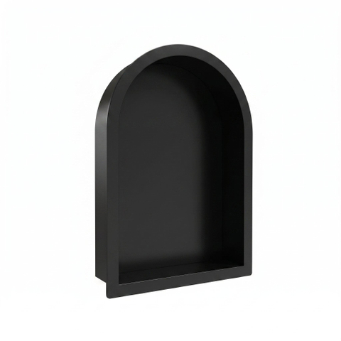 FugaFlow Eccelente Acces niche encastrée - 47,8x32,8x10 cm - arcade - noir mat SW1587518
