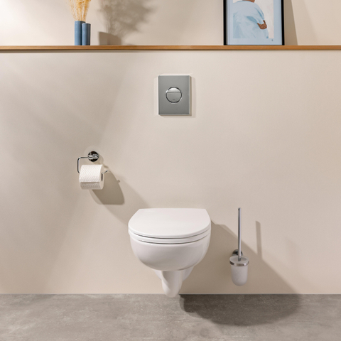 GROHE Bau Ceramic closetzitting - met deksel - wit SW1477532