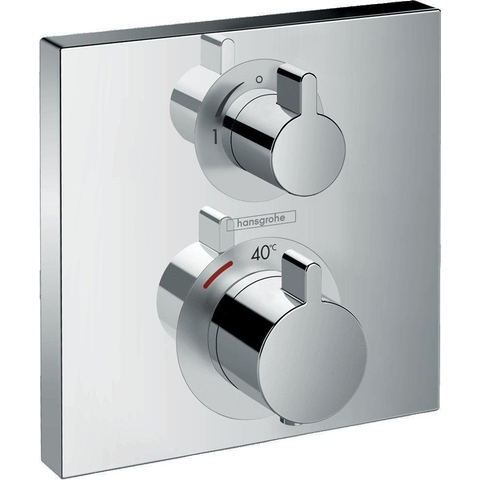 Hansgrohe Ecostat Square - thermostaat - afbouwdeel - voor 1 functie - hoogglans chroom SW528722