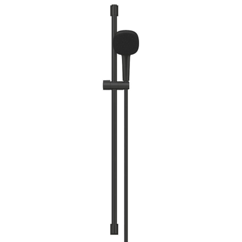 Grohe Vitalio Comfort 110 Glijstangset - 90 cm - vierkante handdouche - 2 straalsoorten - gladde doucheslang - matte black (mat zwart) SW1126507