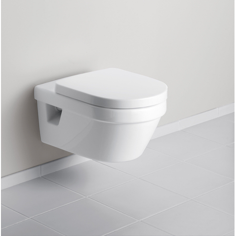 Villeroy & Boch Architectura Omnia Architectura wandcloset - diepspoel - met Aquareduct - 4.5 liter CeramicPlus - White Alpine (glans wit) 1024384