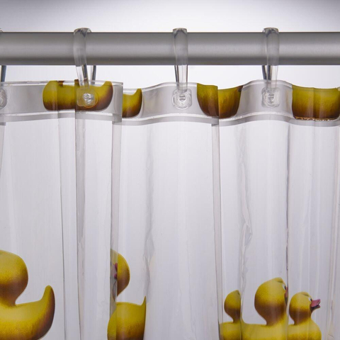Sealskin Duckling Rideau de douche PEVA 180x200 cm Jaune CO210621343