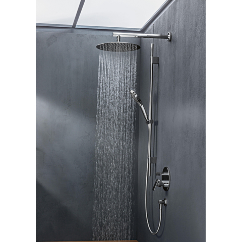 Villeroy & Boch Universal Showers regendouche arm - 408mm wand rond - hoogglans chroom SW974350