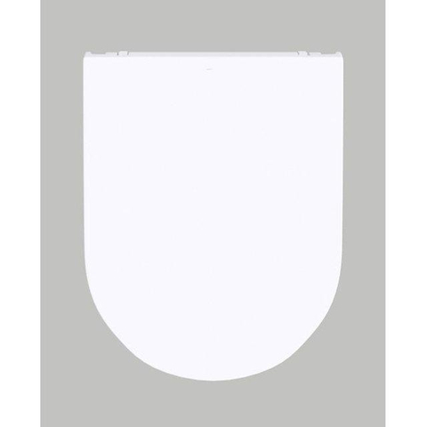 QeramiQ Dely Swirl Toiletset - 36.3x51.7cm - Geberit UP720 Duofix Sigma inbouwreservoir - slimzitting - bedieningsplaat beige - rechthoekige knoppen - mat wit SW1412309