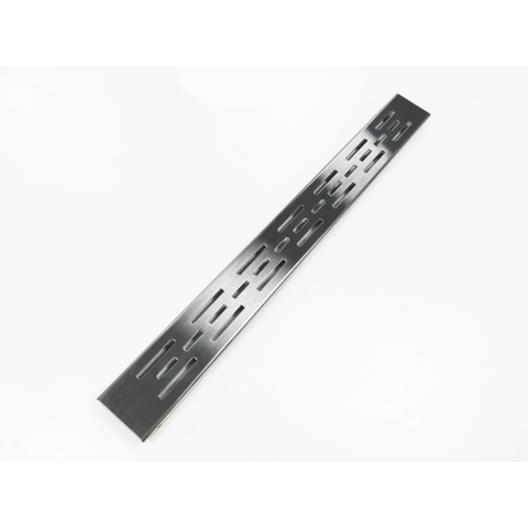 Fortifura Galeria Douchegoot - rooster - 70cm - PVD - geborsteld gunmetal (antraciet) SW720380