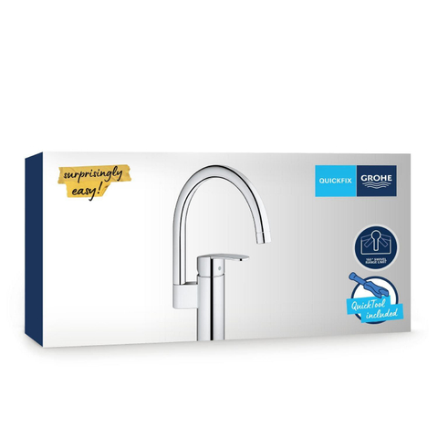 GROHE Wave Cosmo Mitigeur de cuisine - haut - chrome 4339261