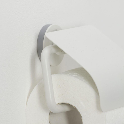Tiger Urban Porte-papier toilette avec couvercle blanc SW106837