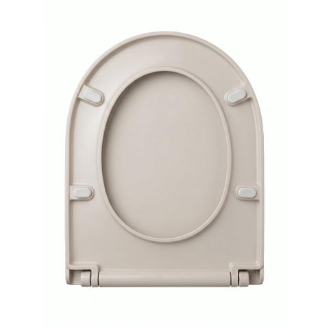 QeramiQ Dely Plus zitting - softclose - quickrelease - slim - linnen SW1529293