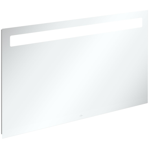 Villeroy & Boch More To See spiegel met geïntegreerde LED verlichting horizontaal 3 voudig dimbaar 130x75x4.7cm 1024971