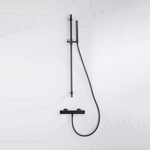 Adema Sparkle 2.0 mitigeur thermostatique de douche noir SW696249
