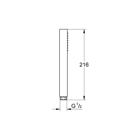 Grohe Vitalio Joy Cube Stick Handdouche - chroom SW87125
