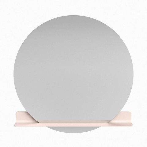Mondiaz SPOT miroir – Ø 120 cm – avec tablette – Rosee (rose) SW1235597