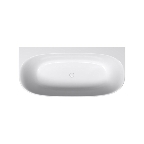 Riho Phatos Baignoire semi-autonome - 170x80cm - Acrylique - blanc brillant SW1185380