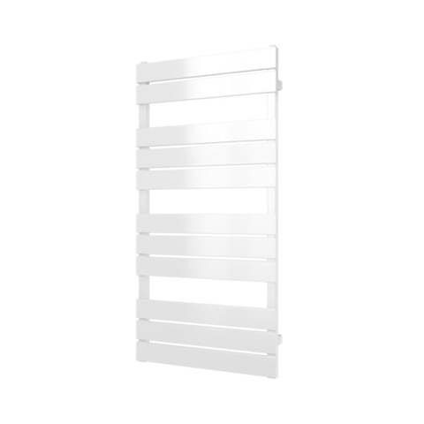 Plieger Genua designradiator horizontaal 1120x550mm 558W wit OUTLETSTORE STORE45386