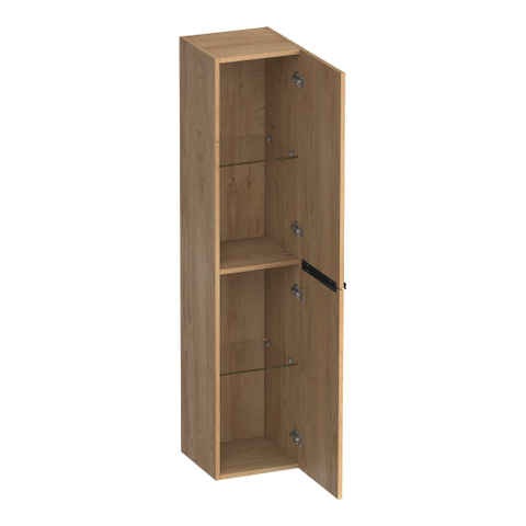 BRAUER Elevate armoire de salle de bains - 160x35x35cm - sans poignées rapportées - 2 portes - ouverture à gauche ou à droite - Forest Tan SW1199981